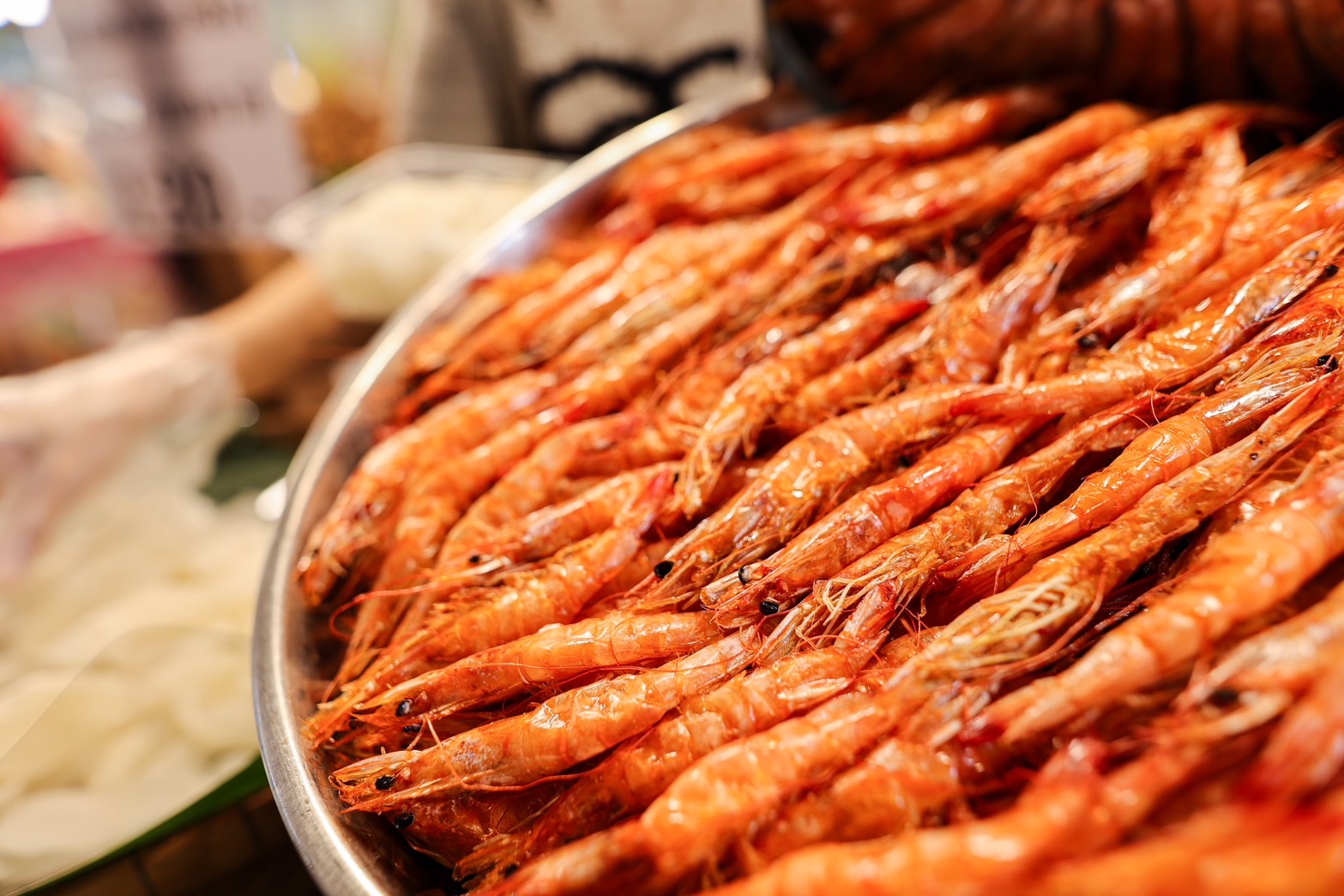 กุ้งต้ม จากร้านอัมพวา 0